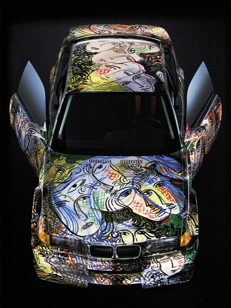 BMW Art Car 13: E36 325i C1 DTM Prototype by Sandro Chia